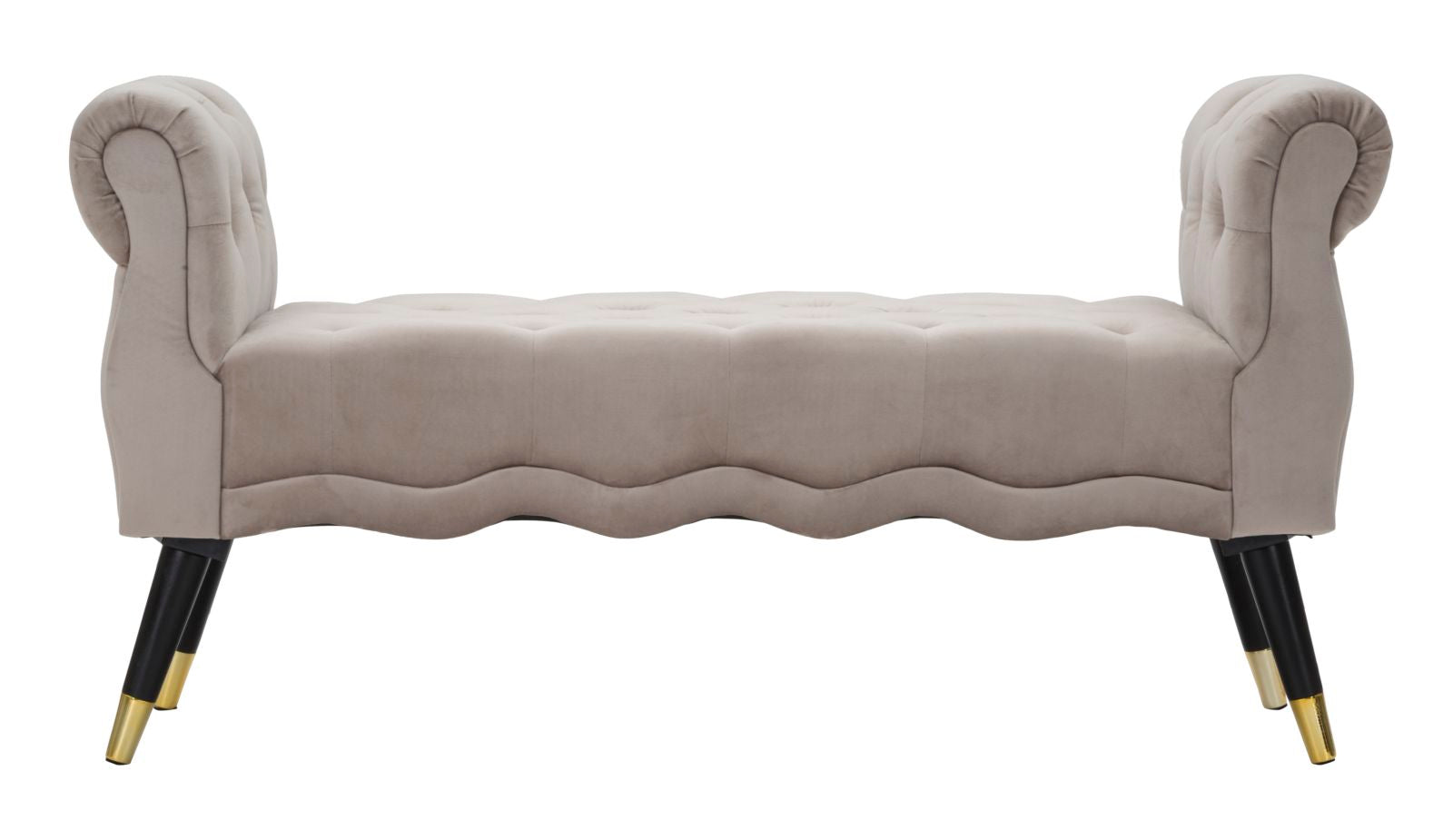 Bankje Paris Grigia/gold 120×40×60 cm