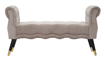 Bankje Paris Grigia/gold 120×40×60 cm