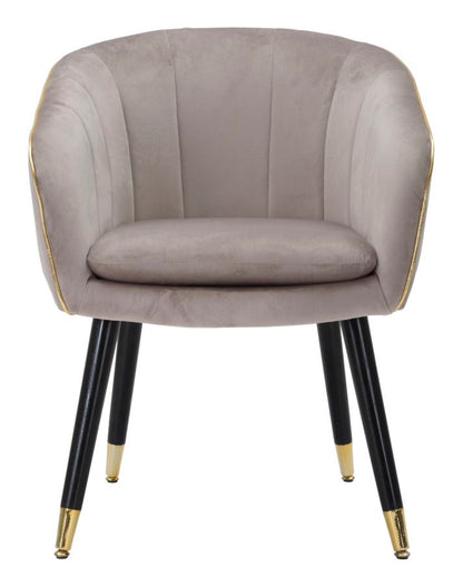 Fauteuil Parmchair Paris Grigia/gold 62×58×78 cm