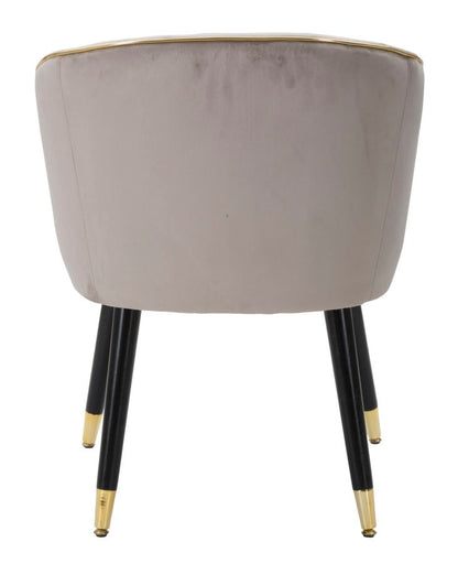 Fauteuil Parmchair Paris Grigia/gold 62×58×78 cm