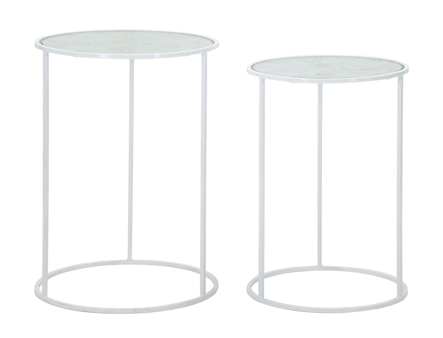 Tafel White Harts Coppia Ø 43×60 cm