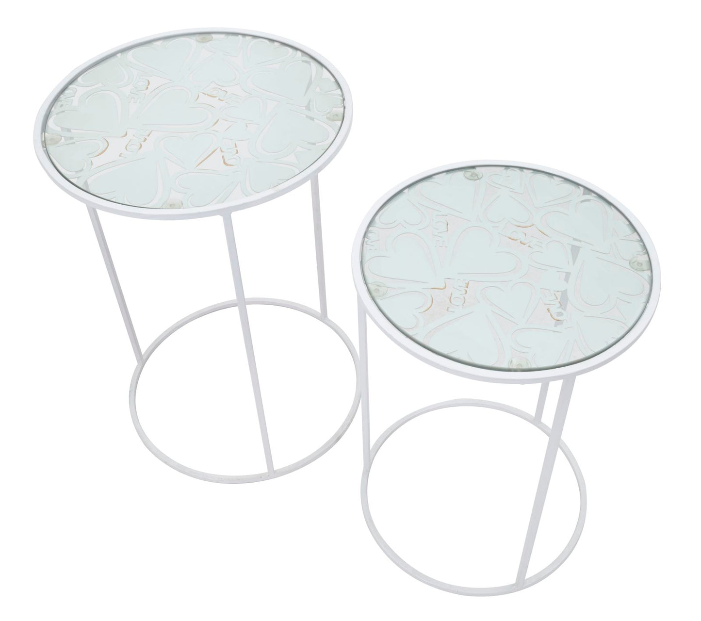 Tafel White Harts Coppia Ø 43×60 cm