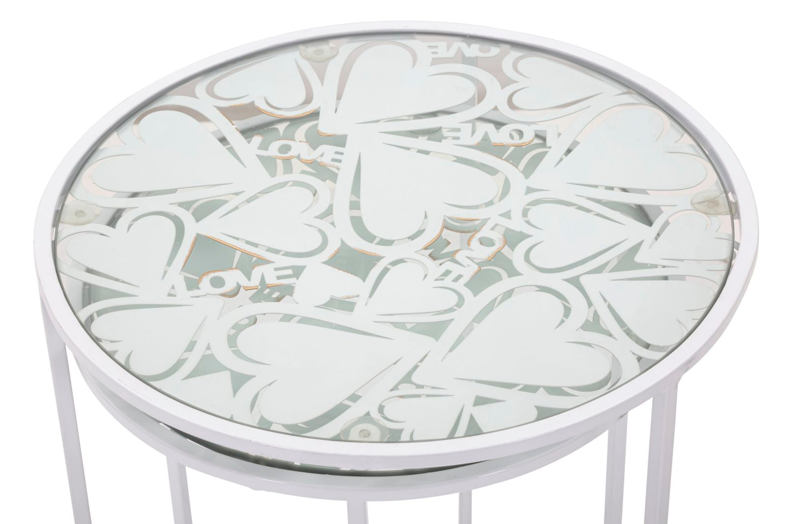Tafel White Harts Coppia Ø 43×60 cm
