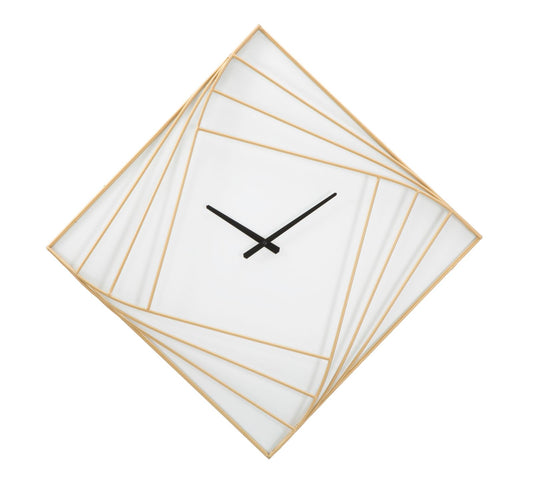 Wandklok Goldy Line Cm 85×6×85 cm