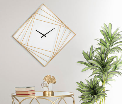 Wandklok Goldy Line Cm 85×6×85 cm