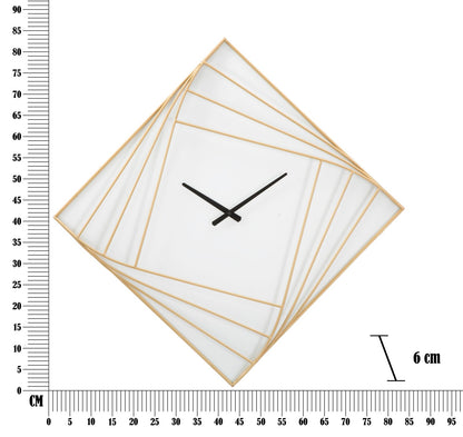 Wandklok Goldy Line Cm 85×6×85 cm
