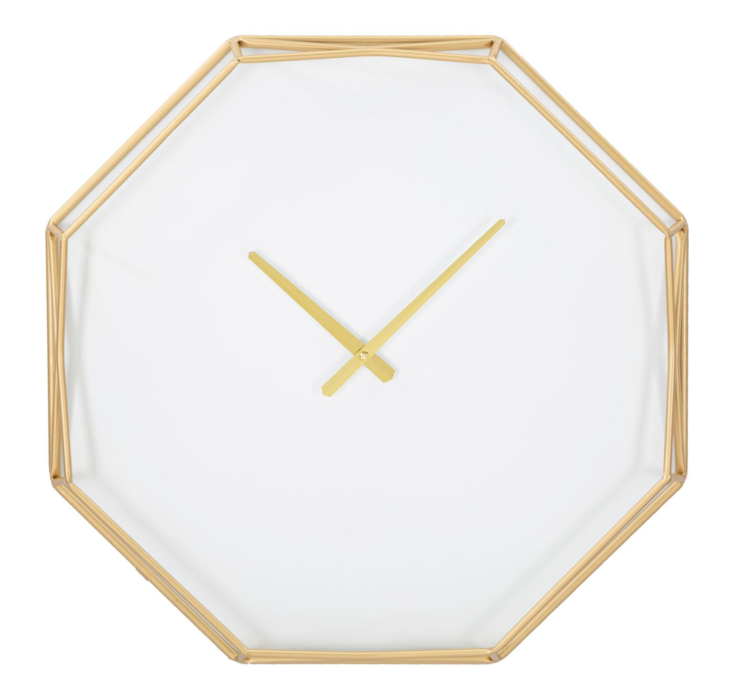 Wandklok Goldy Octagonal 56×6,5×56 cm