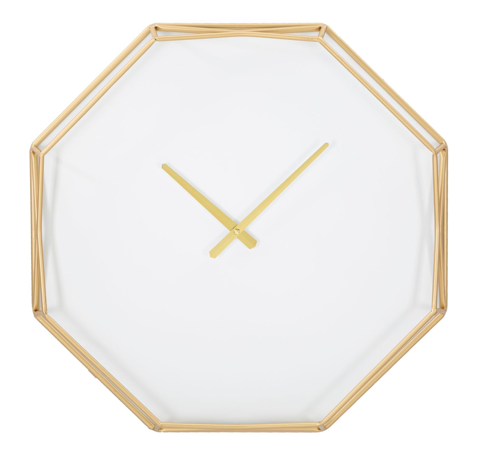 Wandklok Goldy Octagonal 56×6,5×56 cm