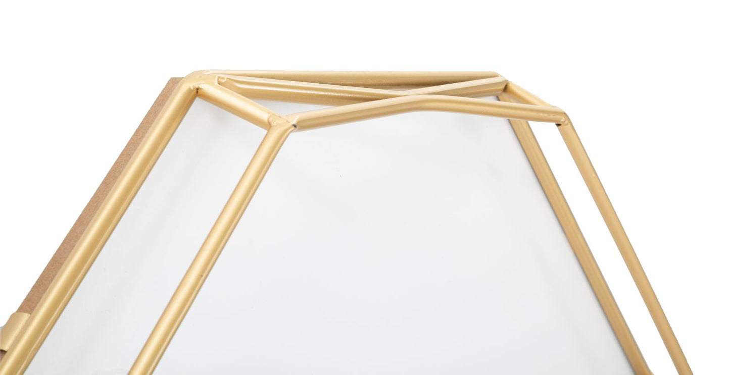 Wandklok Goldy Octagonal 56×6,5×56 cm