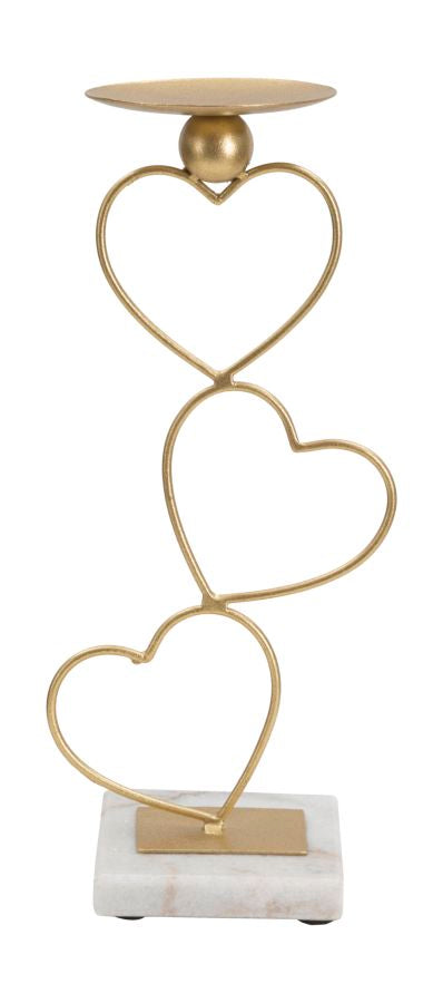 Kandelaar Hearts 14,5×10×32,5 cm
