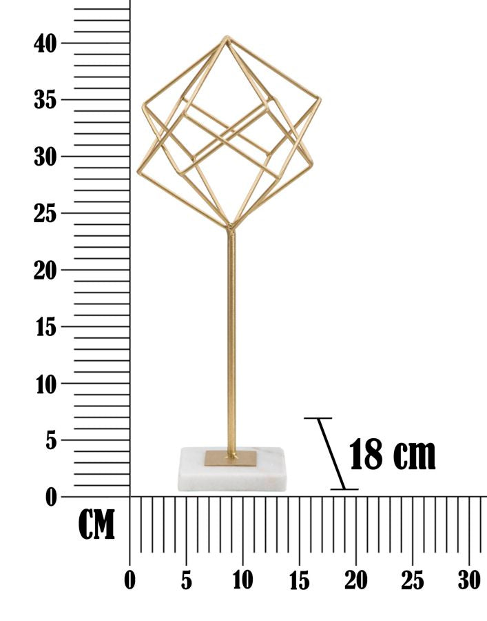 Decoratie Cube 16×18×41,5 cm