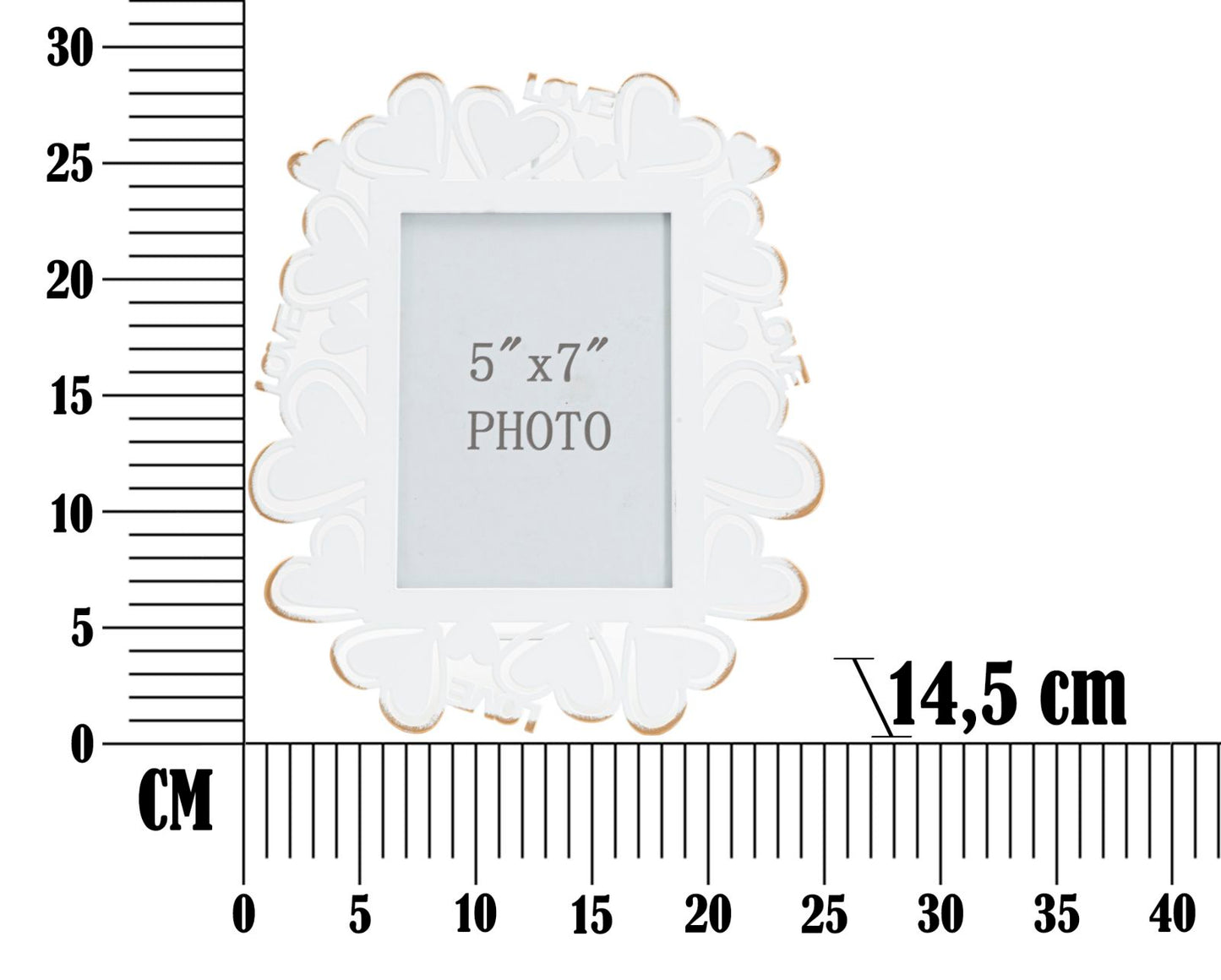 Fotolijst 25×14,5×27,7 cm
