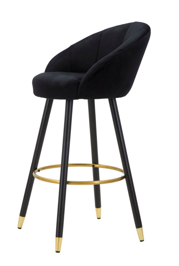 Barkruk Prague Nero 55×56×104 cm