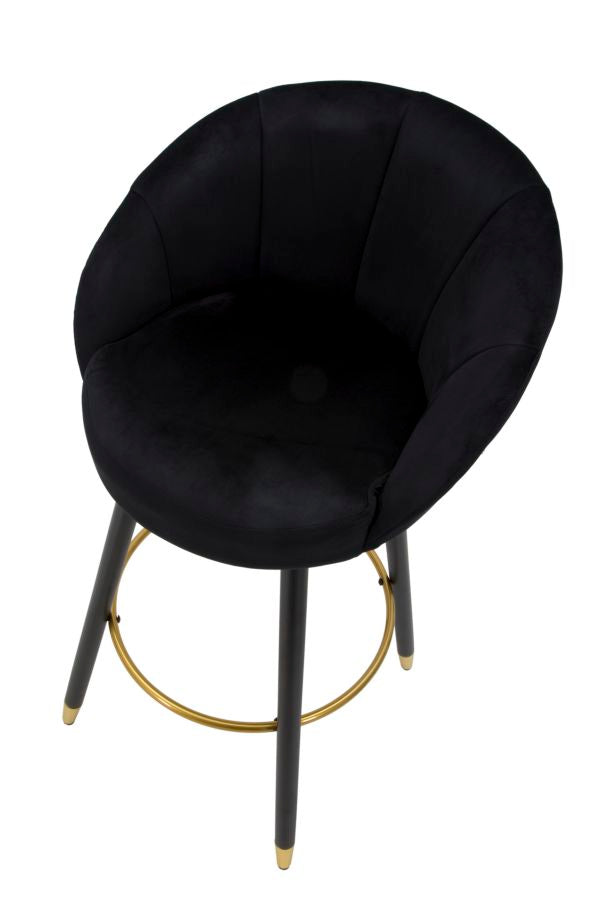 Barkruk Prague Nero 55×56×104 cm