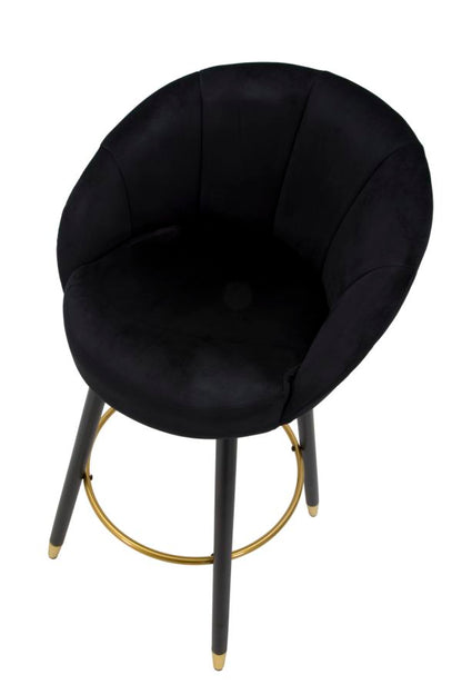 Barkruk Prague Nero 55×56×104 cm