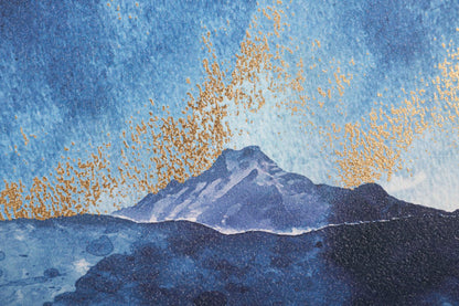 Wandprint Mountain Tree 80×3×120 cm