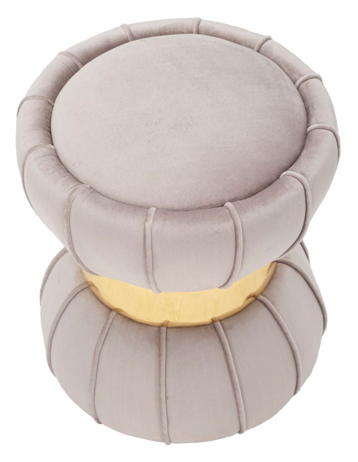 Kruk Flower Grey Ø 40×44 cm