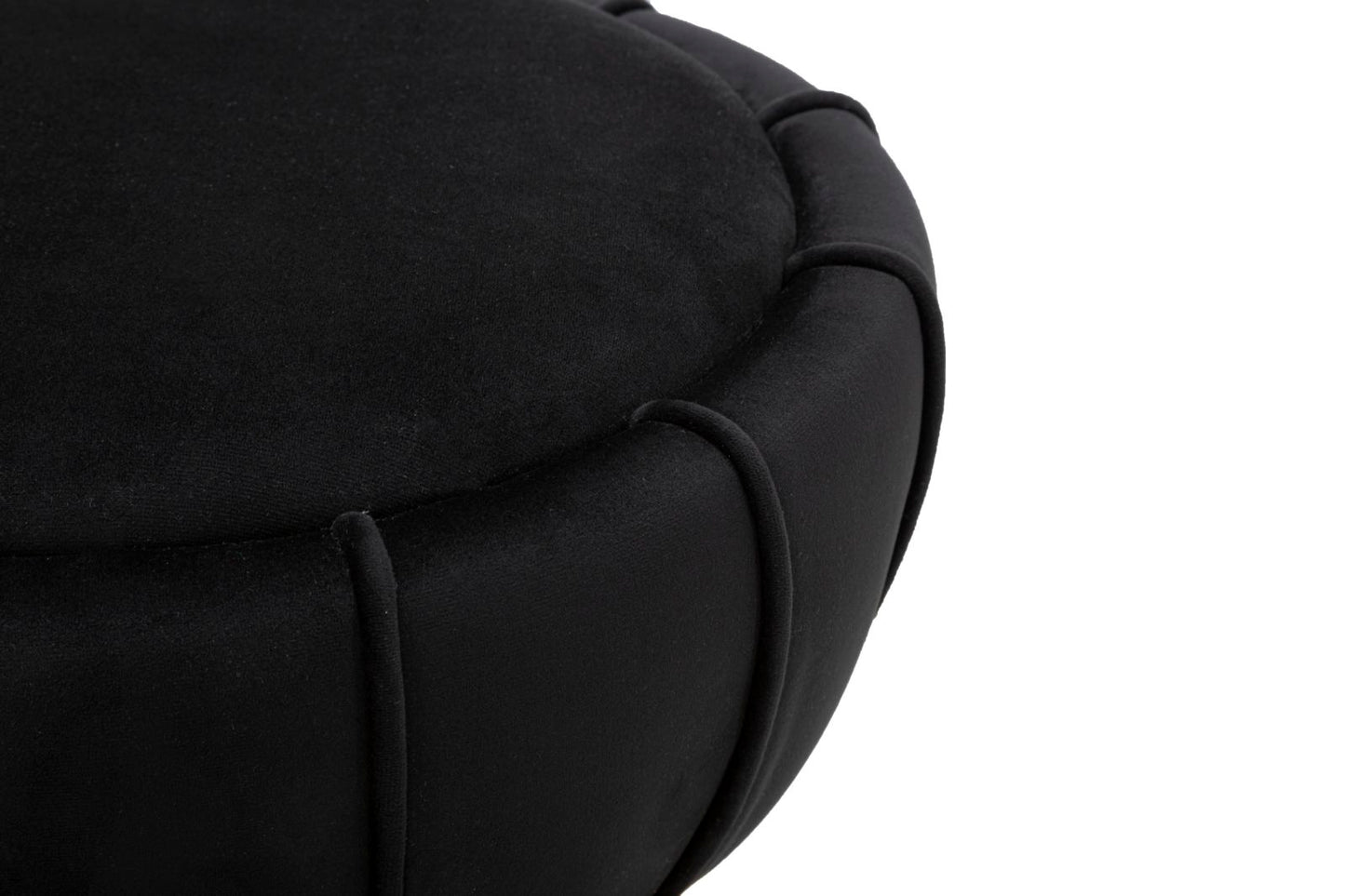 Kruk Flower Black Ø 40×44 cm