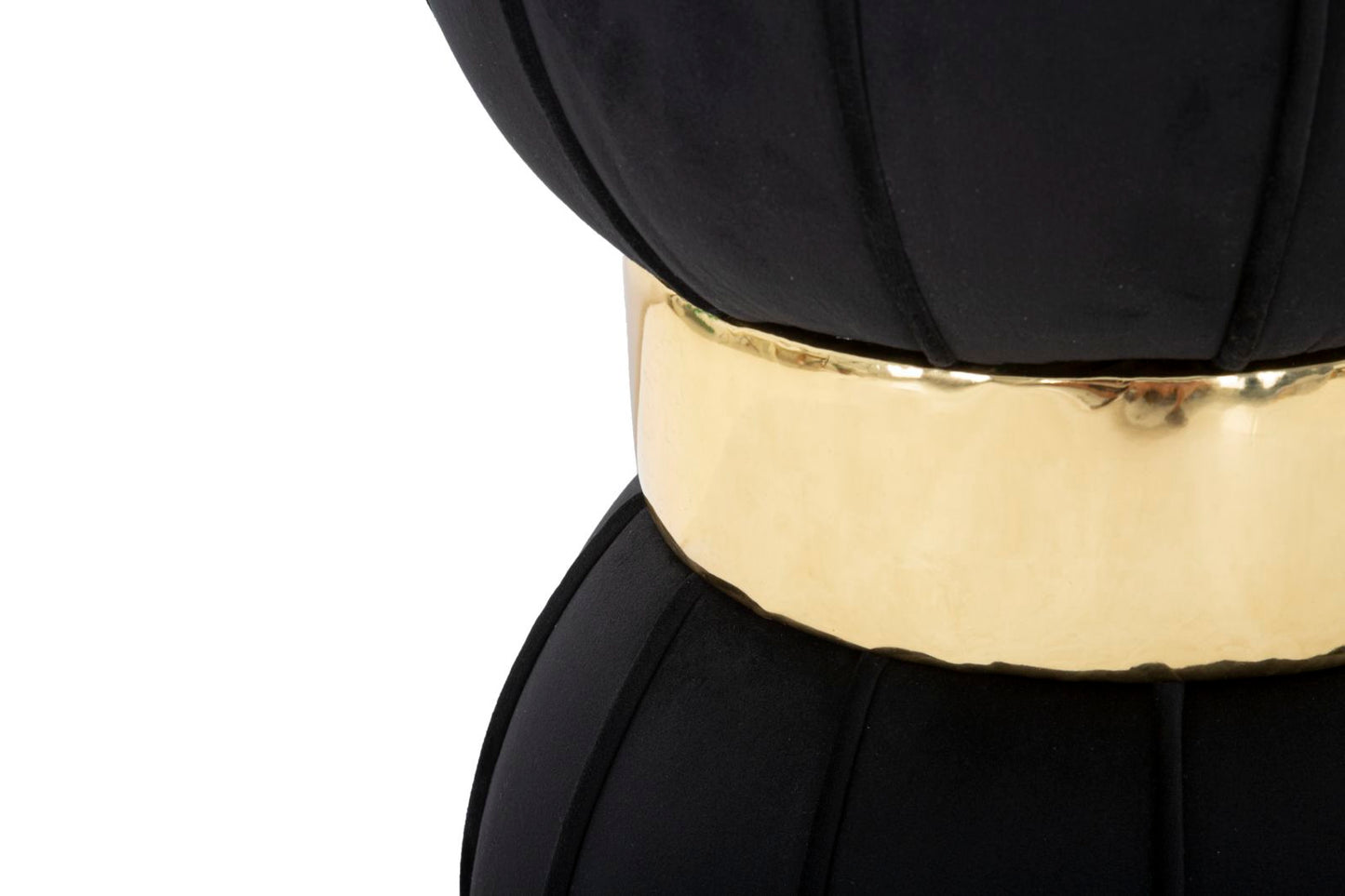 Kruk Flower Black Ø 40×44 cm