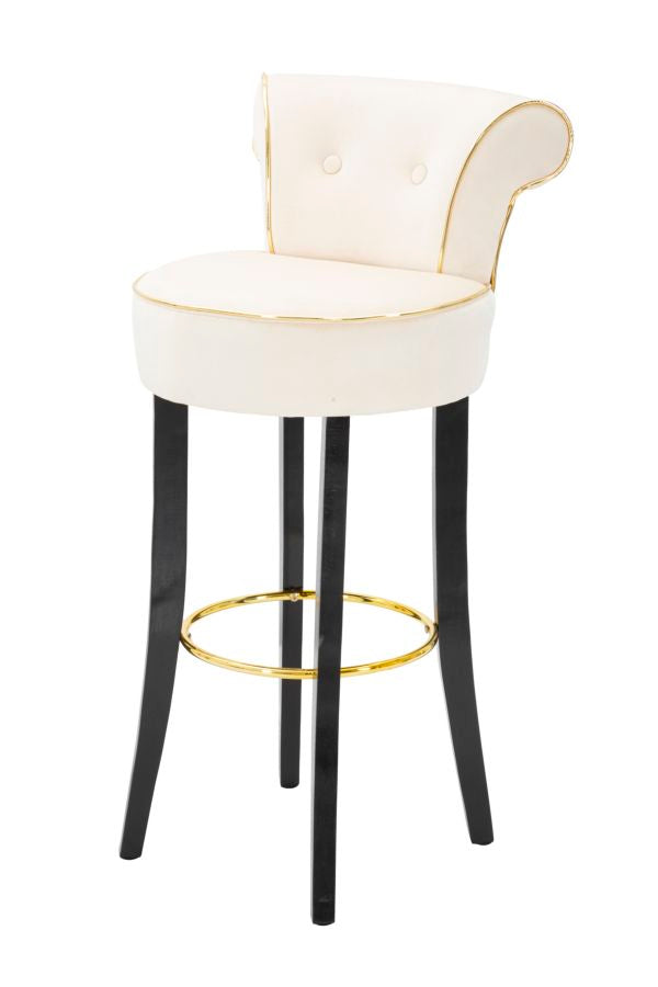 Barkruk Luxy Cream 46×48×96 cm