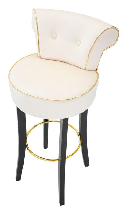 Barkruk Luxy Cream 46×48×96 cm