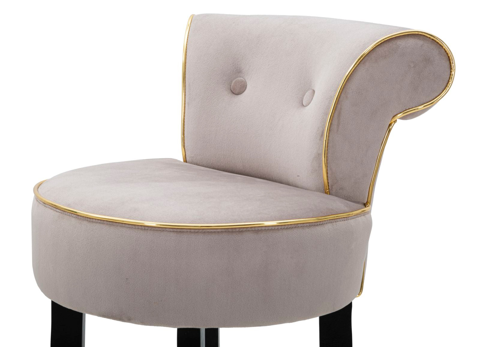 Barkruk Luxy Grey 46×48×96 cm