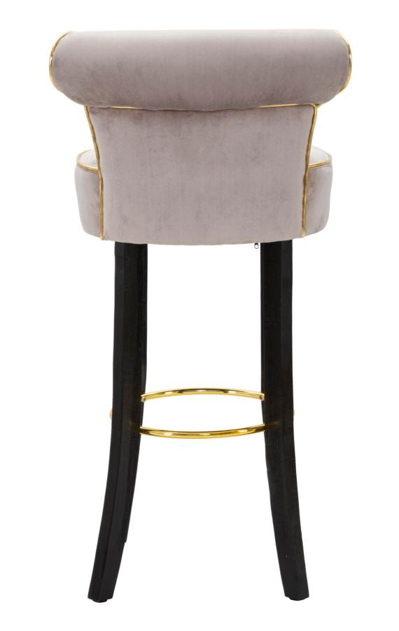 Barkruk Luxy Grey 46×48×96 cm