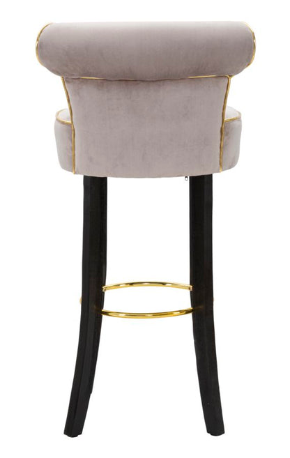 Barkruk Luxy Grey 46×48×96 cm
