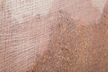Schilderij Handmade Wall Painting Browny 80×3,7×100 cm