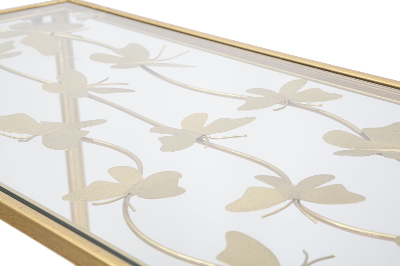 Consoletafel Butterflies Glass 100×35×80 cm