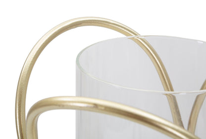 Kandelaar Glox Gold Ø 16×21,5 cm