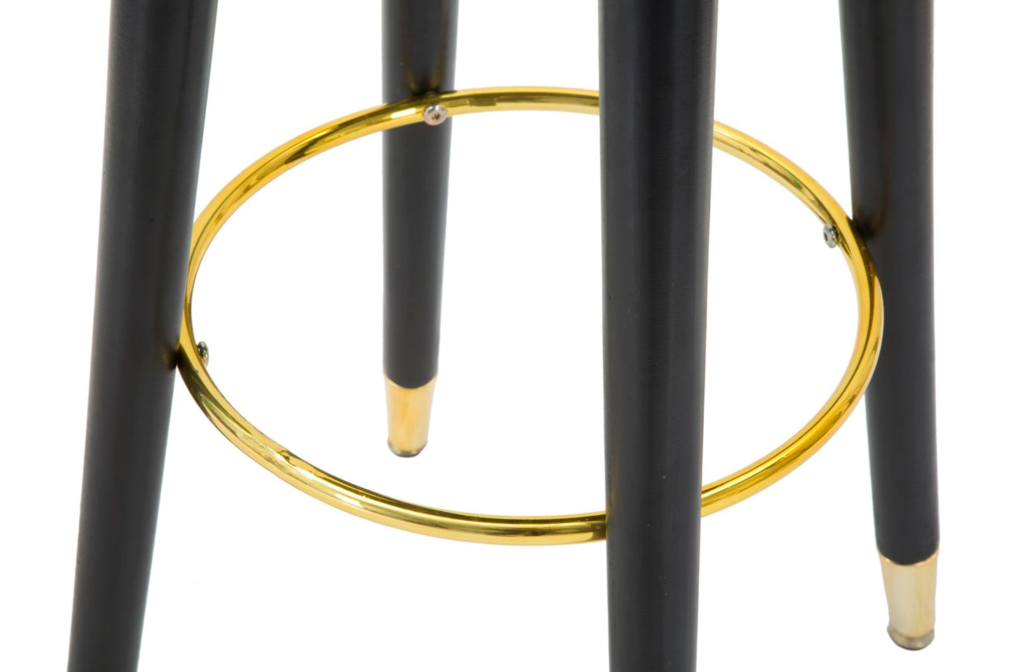 Barkruk Paris Teal/gold Ø 35×74 cm
