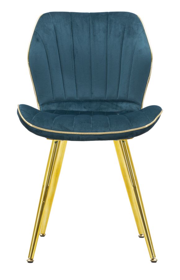 Stoel Paris Chair Space Tail/gold Set 2 Pz 46×58×77 cm