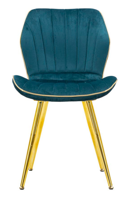 Stoel Paris Chair Space Tail/gold Set 2 Pz 46×58×77 cm