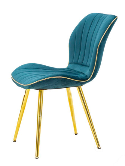 Stoel Paris Chair Space Tail/gold Set 2 Pz 46×58×77 cm