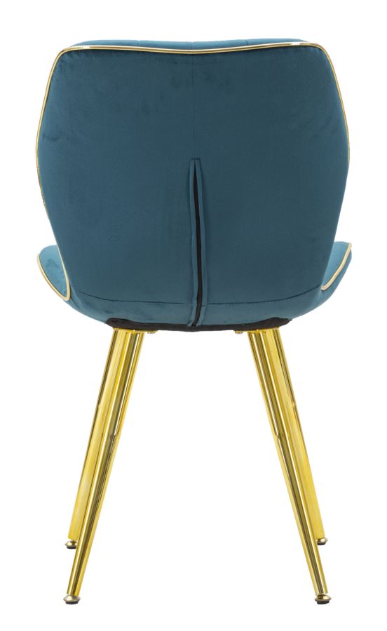 Stoel Paris Chair Space Tail/gold Set 2 Pz 46×58×77 cm