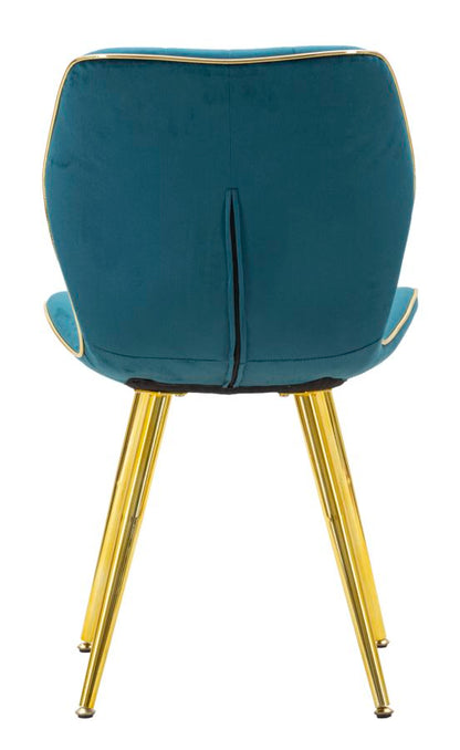 Stoel Paris Chair Space Tail/gold Set 2 Pz 46×58×77 cm