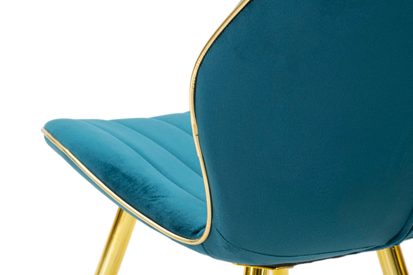 Stoel Paris Chair Space Tail/gold Set 2 Pz 46×58×77 cm