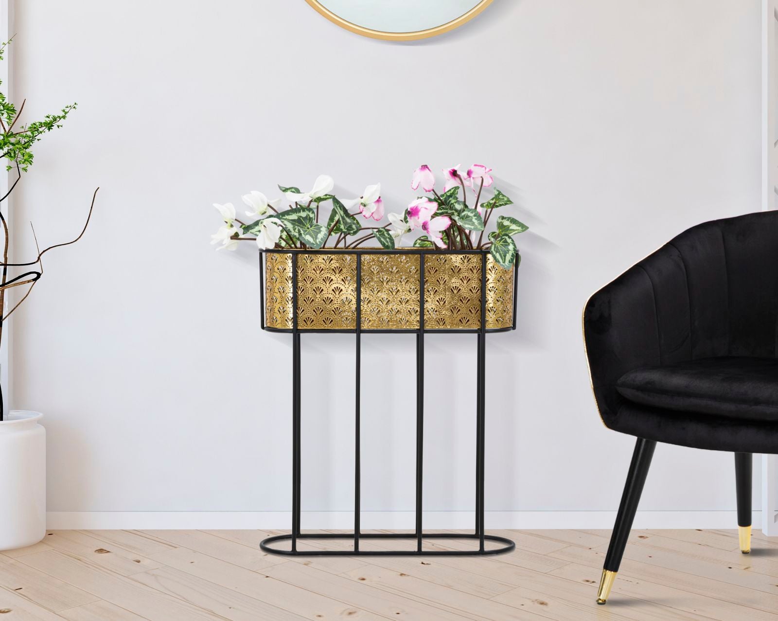 Vaashouder Oval 60×20×70 cm