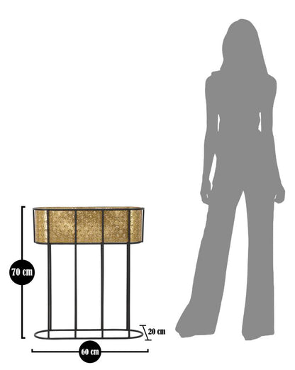 Vaashouder Oval 60×20×70 cm