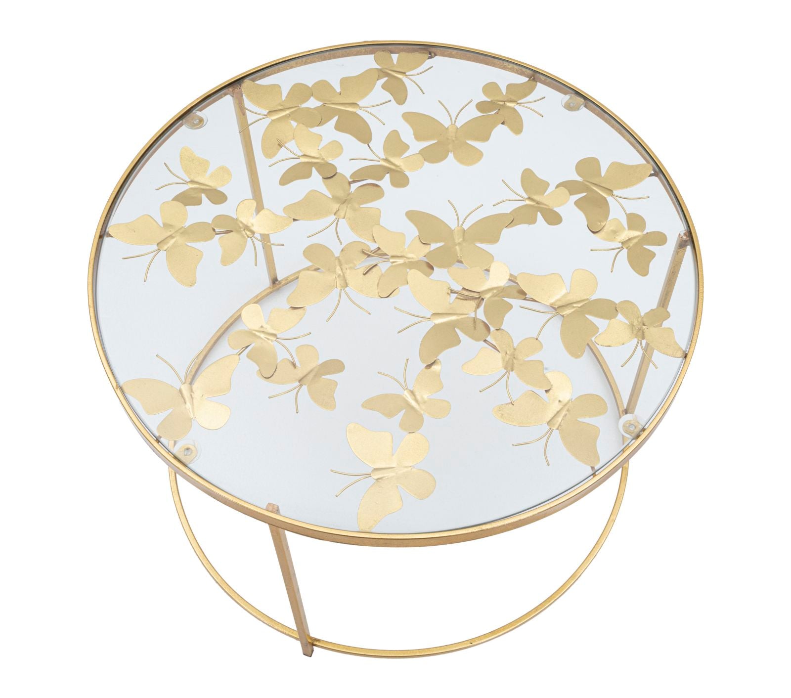 Salontafel Butterflies Ø 60×40,5 cm