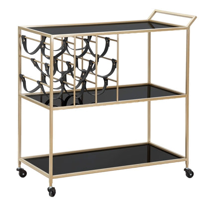 Trolley Black String 79×39,5×82 cm