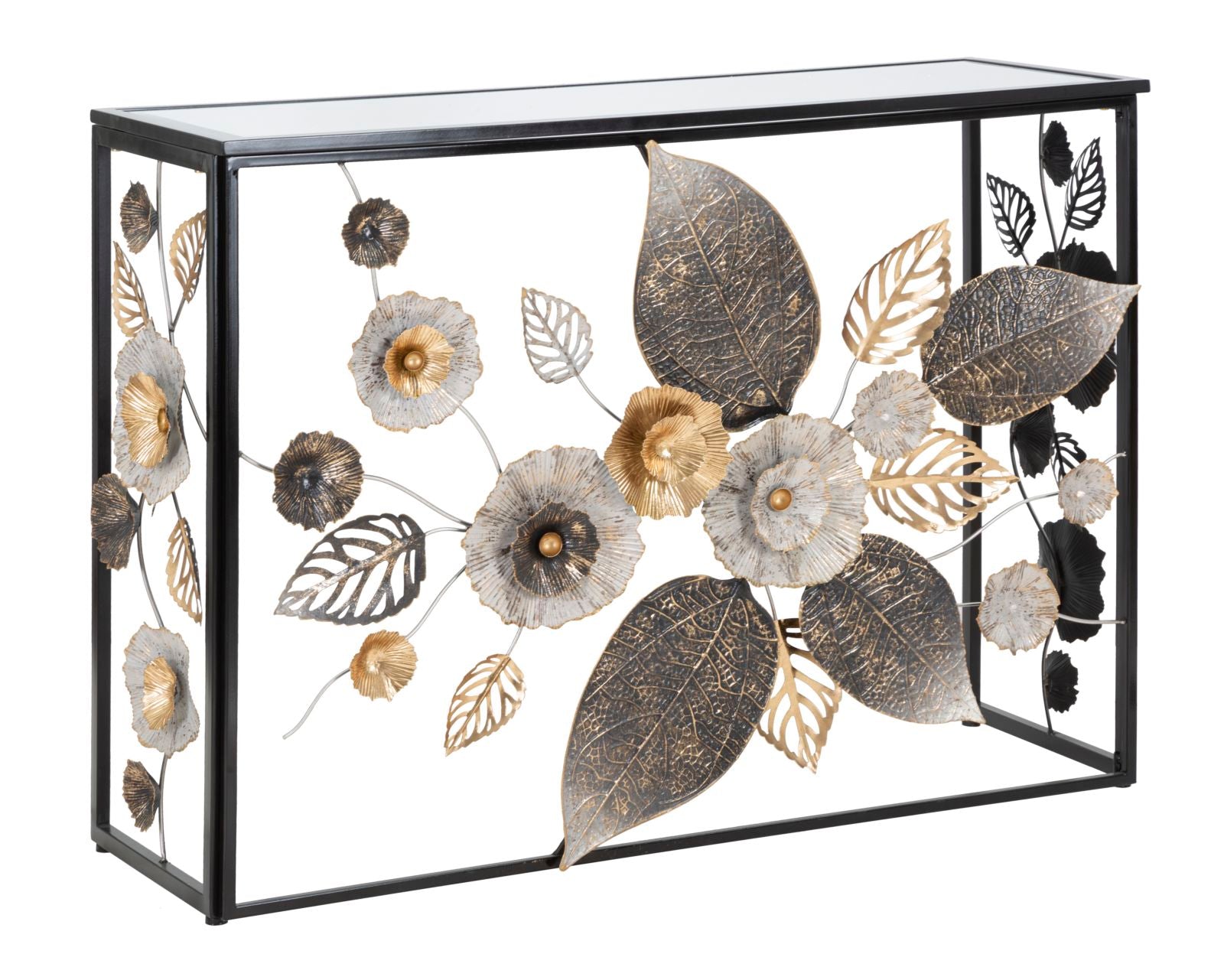 Consoletafel Glam Dark 111,8×41,9×80 cm