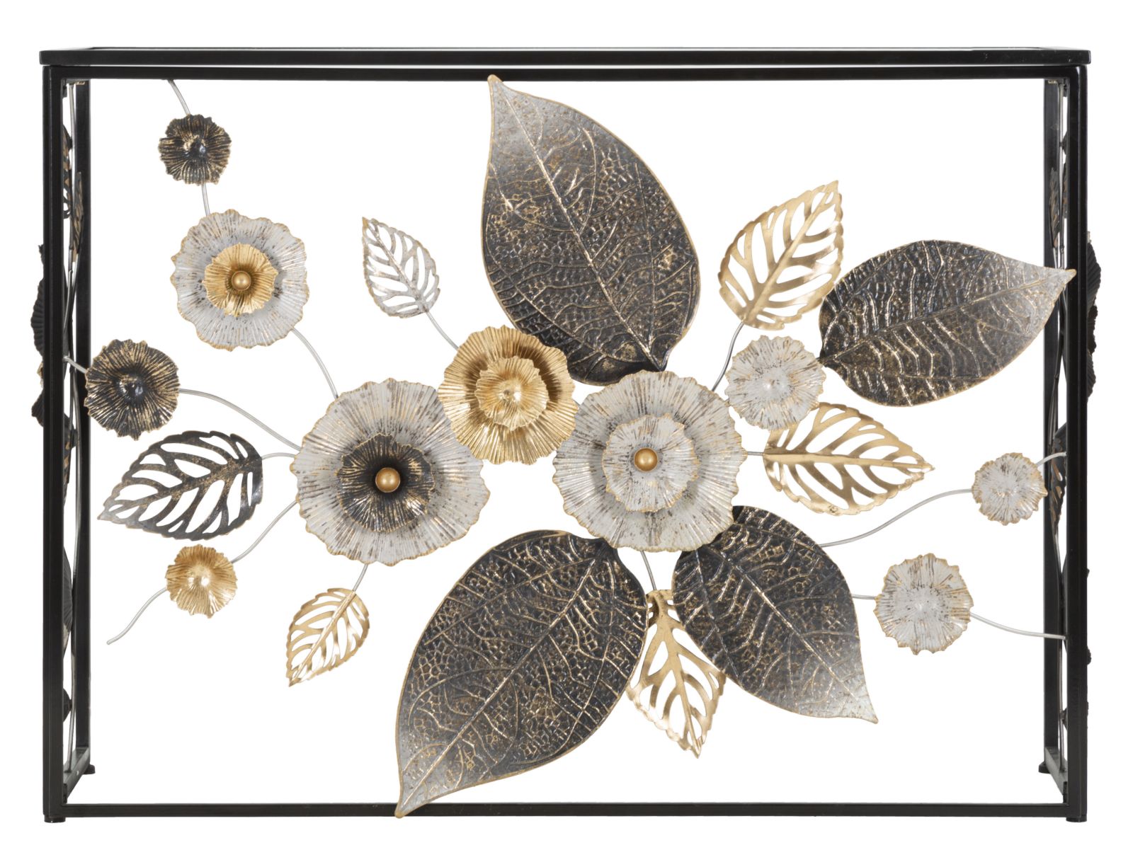 Consoletafel Glam Dark 111,8×41,9×80 cm