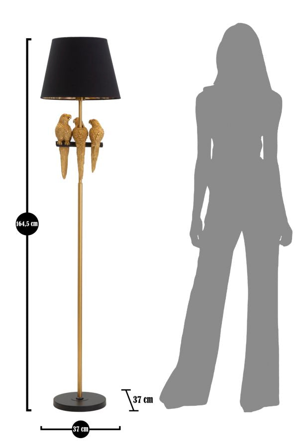 Vloerlamp Parrots Ø 37×164,5 cm