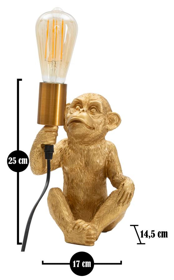 Tafellamp Monkey 17×14,5×25 cm
