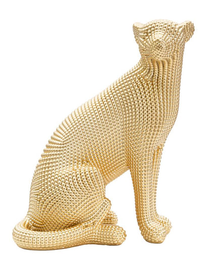 Decoratie Leopard Gold 23×15,5×29 cm