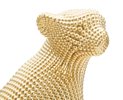 Decoratie Leopard Gold 23×15,5×29 cm