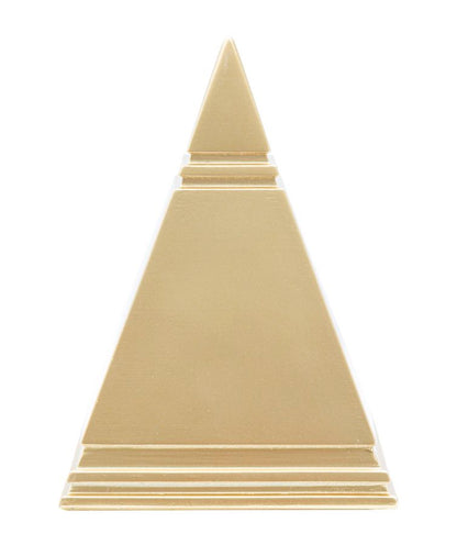 Decoratie Piramid Gold 11,5×11,5×15,5 cm