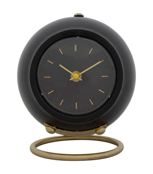 Tafelklok Ball Black 16×13×19 cm